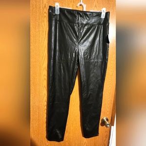 Jolie & Joy Large faux leather pants. Brand new, never worn